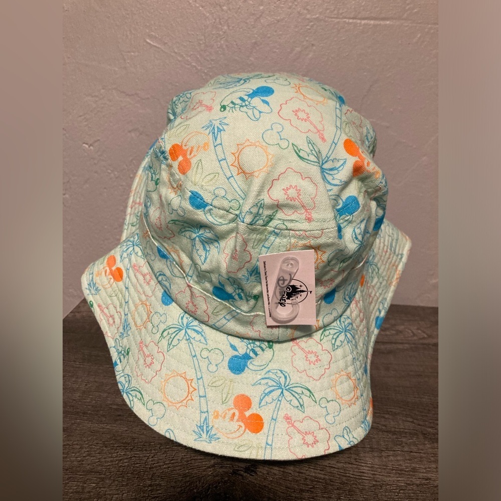 Disneys Mickey & Minnie Mouse blue Bucket Hat - Picture 3 of 8